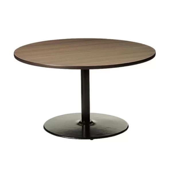 Mesa con cubierta circular